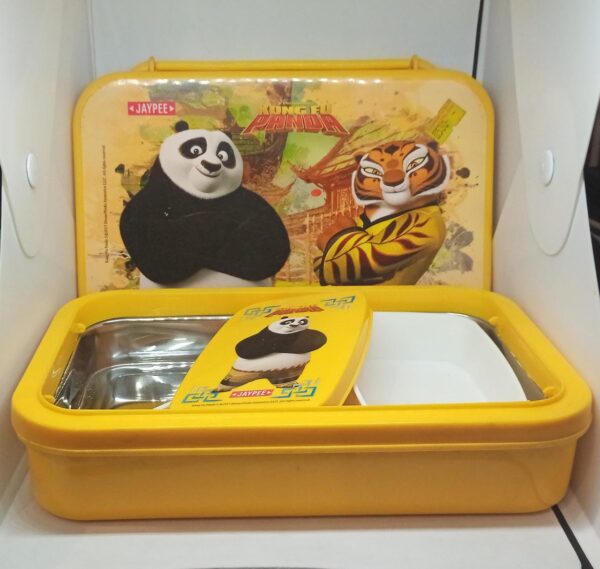 jaypee panda lunch box stainless steel