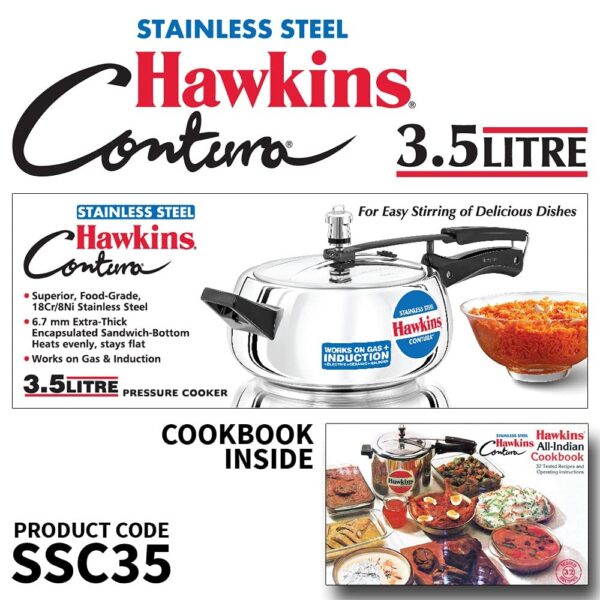 hawkins cooker 3.5 litre